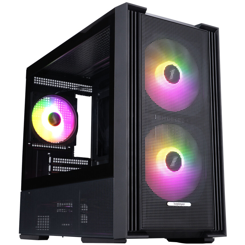 Корпус 1STPLAYER AU6 ARGB Black