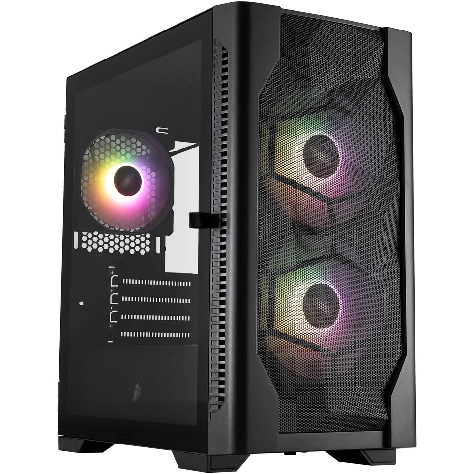 Корпус 1STPLAYER DK D4-M ARGB Black