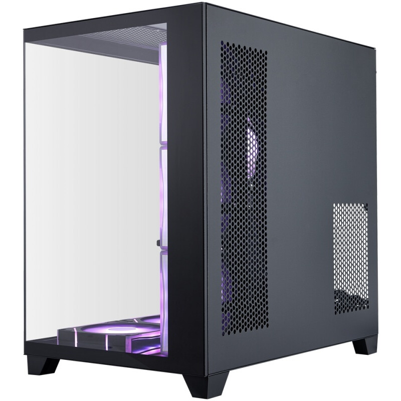 Корпус 1STPLAYER MEGAVIEW MV8-TP ARGB Black (MV8-TP-BK-6FC7R-1FC7-HUB2) — изображение 3