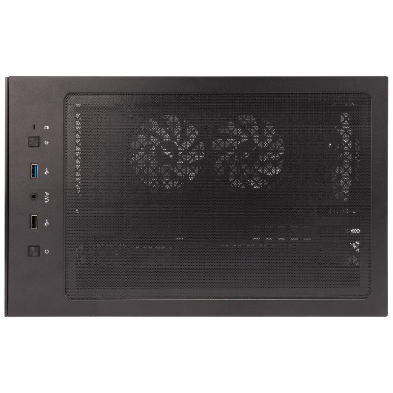 Корпус 1STPLAYER MIKU Mi7-A ARGB Black (Mi7-A-BK-2FC7R-1FC7) — изображение 7