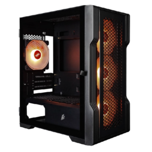 Корпус 1STPLAYER TRILOBITE T3 ARGB Black (T3-BK-4F7)