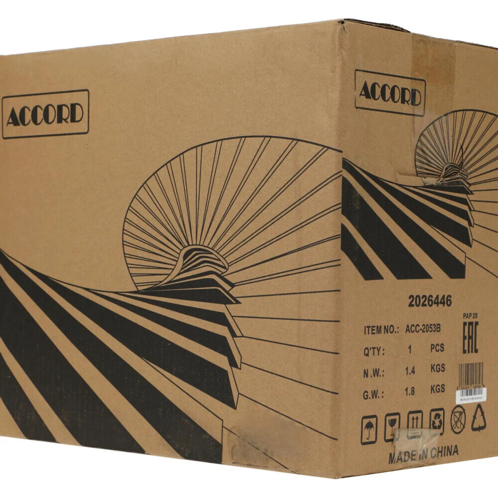 Корпус ACCORD ACC-2053B Black — изображение 4