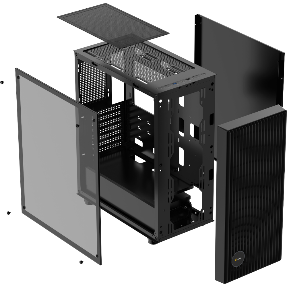 Корпус ATX Ocypus Gamma C70 BK — изображение 8