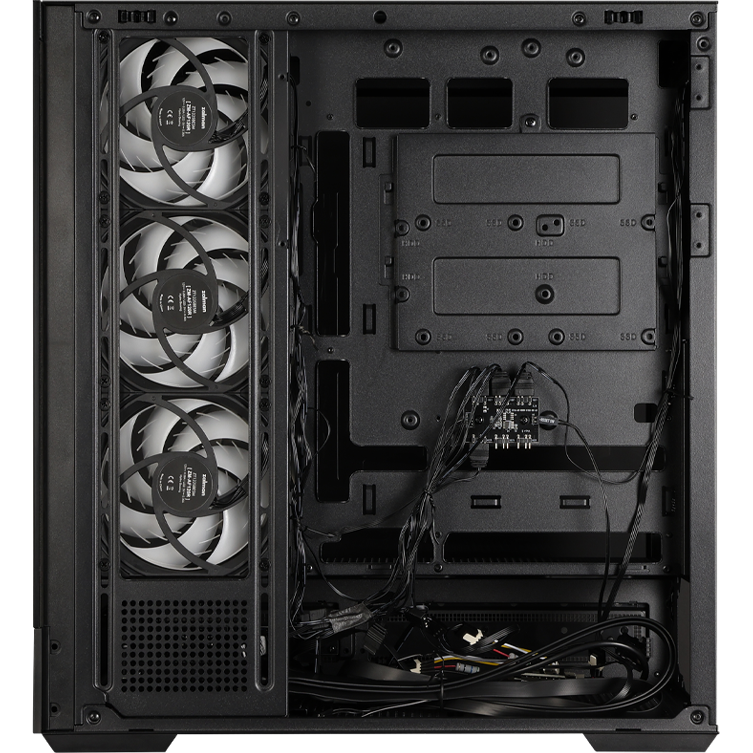 Корпус ATX Zalman P40 DS Black — изображение 6