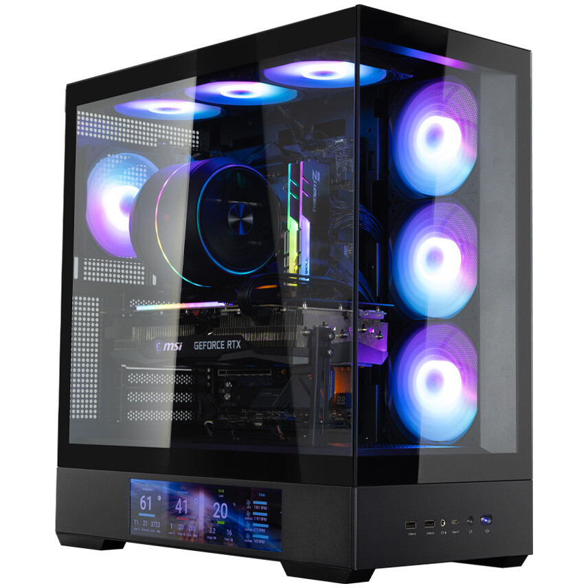 Корпус ATX Zalman P40 DS Black — изображение 7