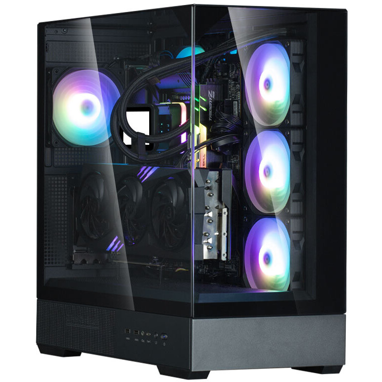 Корпус ATX Zalman P40 Prism Black — изображение 2