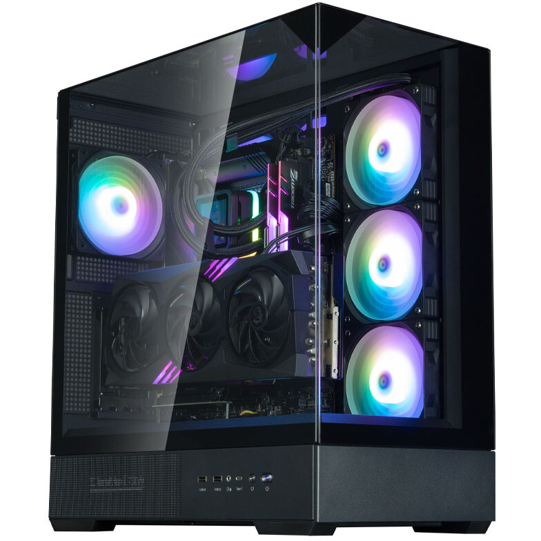Корпус ATX Zalman P40 Prism Black — изображение 3