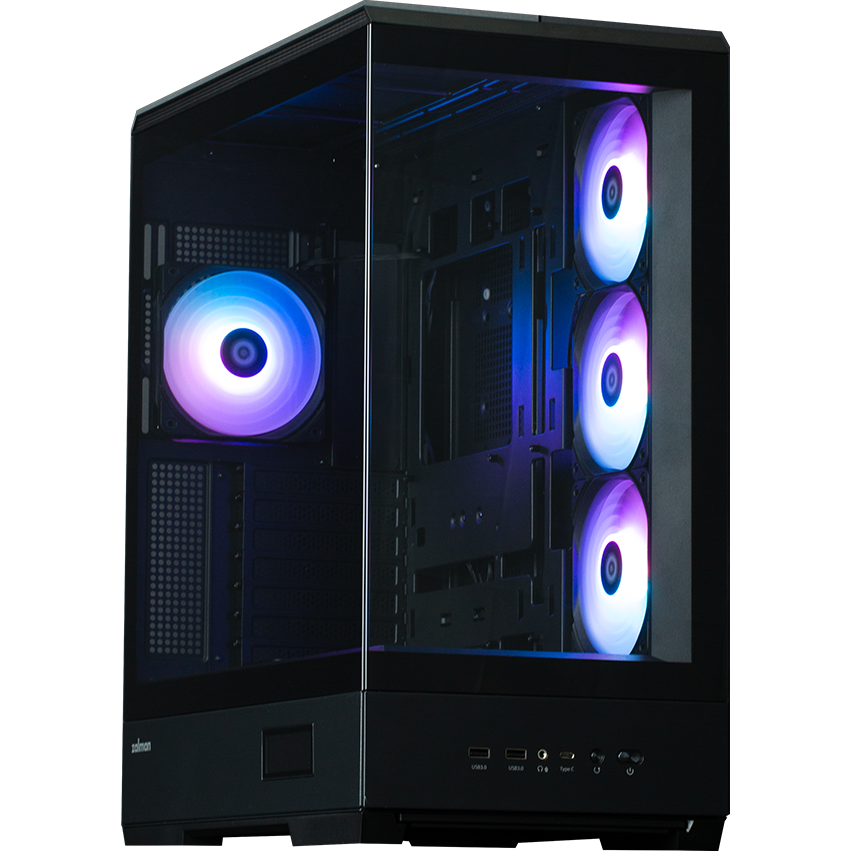 Корпус ATX Zalman P50 DS BLACK