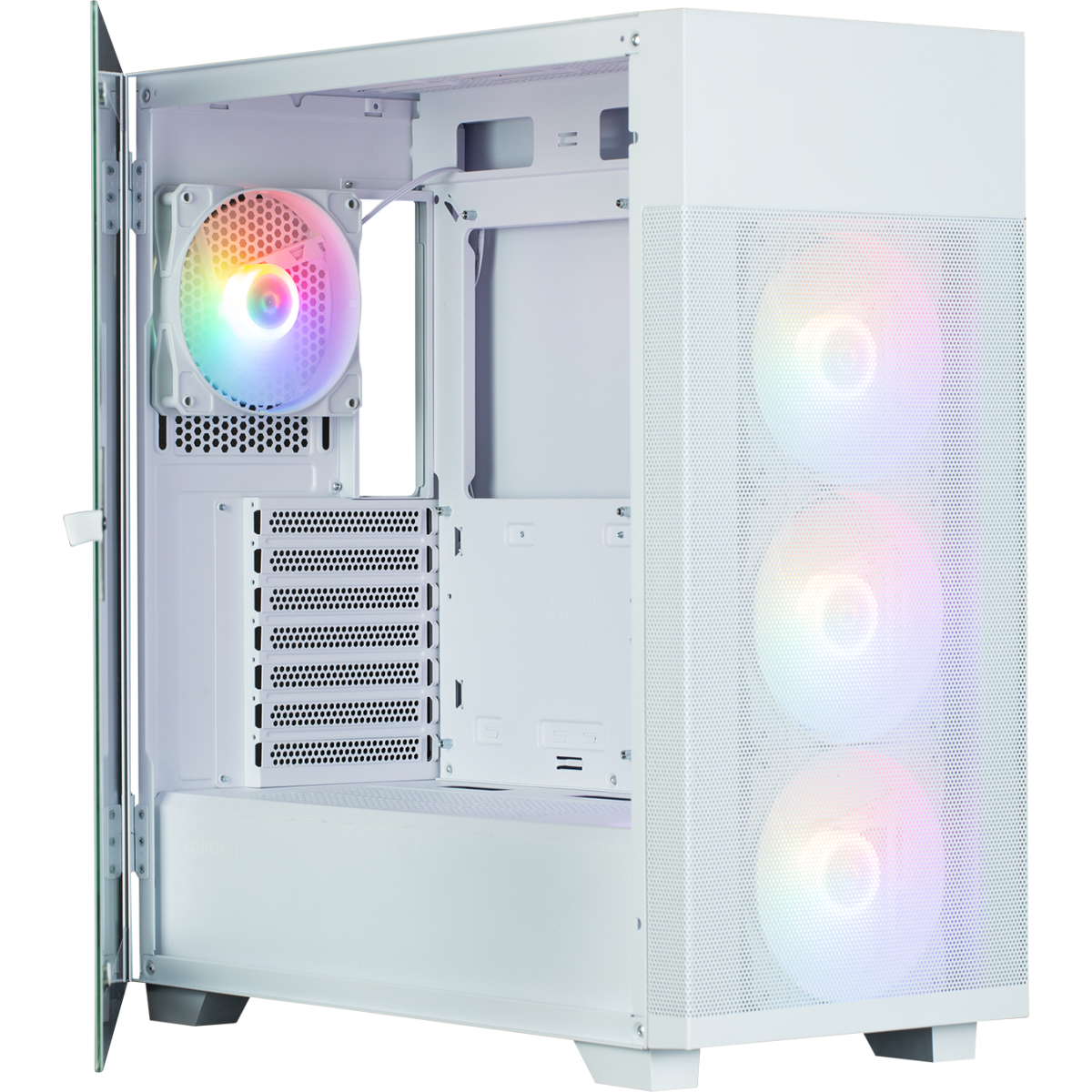Корпус ATX Zalman S5 NEO White — изображение 5