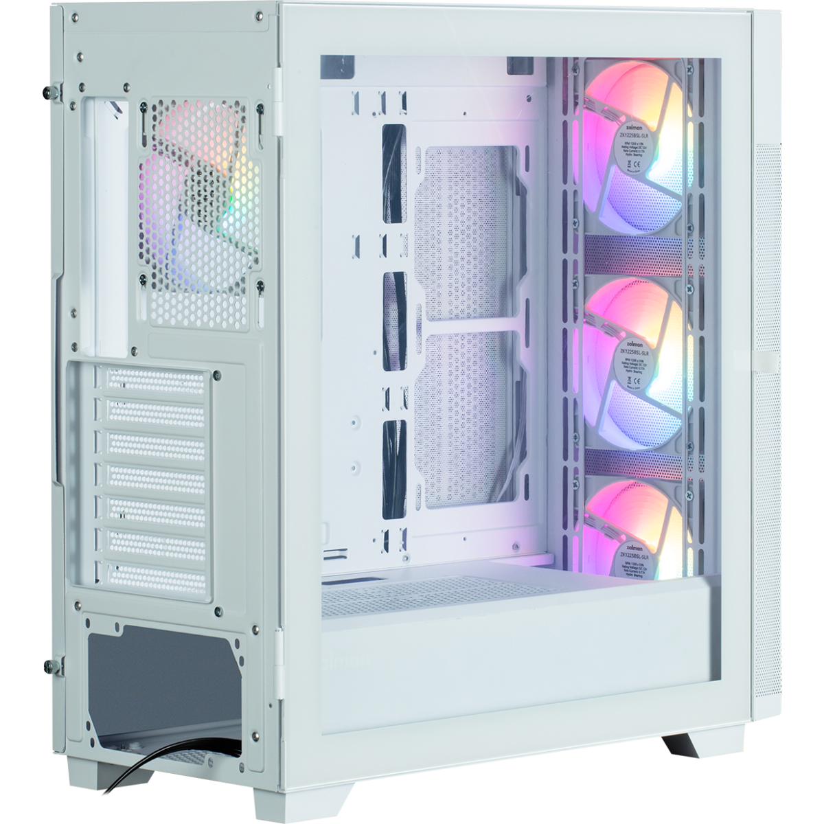 Корпус ATX Zalman S5 NEO White — изображение 7