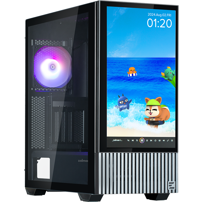 Корпус ATX Zalman Z10 DS Black