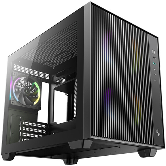 Корпус DeepCool CG330 Mesh 3F Black — изображение 4