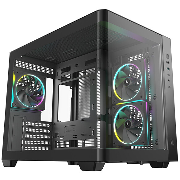 Корпус DeepCool CG330U 3F Black