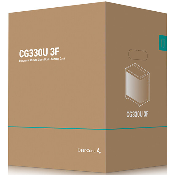 Корпус DeepCool CG330U 3F Black — изображение 4