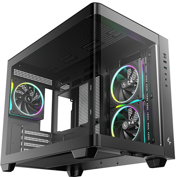 Корпус DeepCool CG330U 3F Black — изображение 5