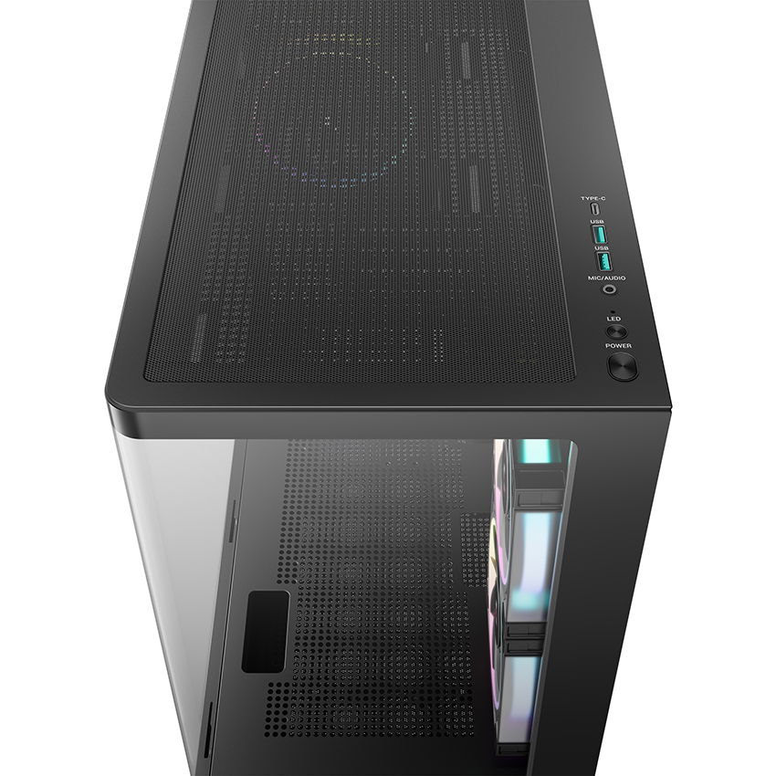 Корпус DeepCool CG380U 3F Black — изображение 6