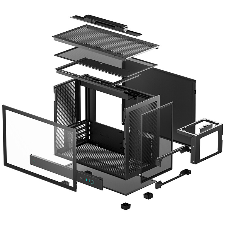 Корпус DeepCool CH160 Plus Black — изображение 2