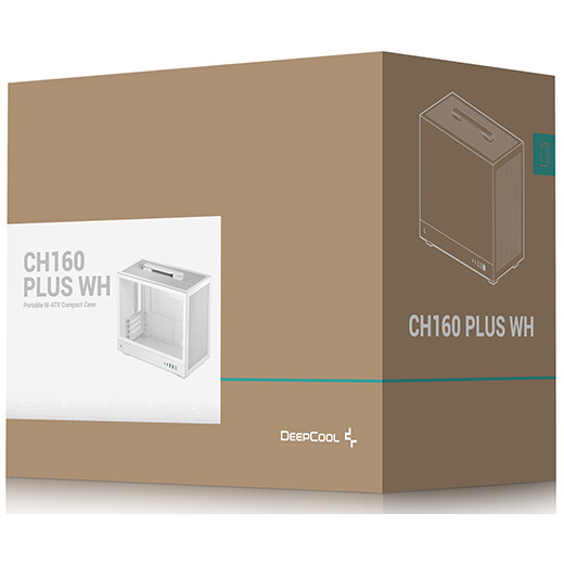 Корпус DeepCool CH160 Plus WH — изображение 3