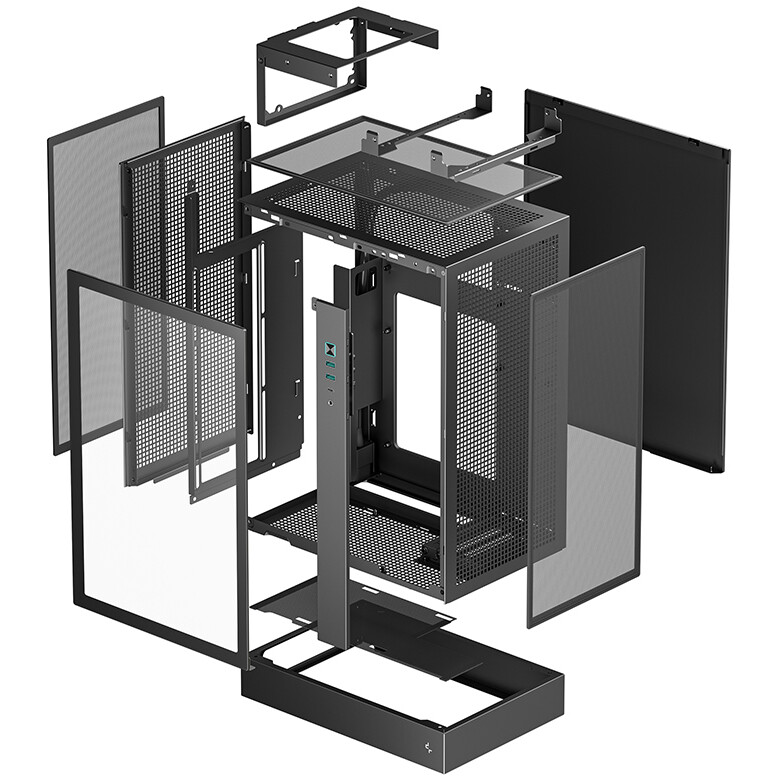 Корпус DeepCool CH170 Plus Black — изображение 2
