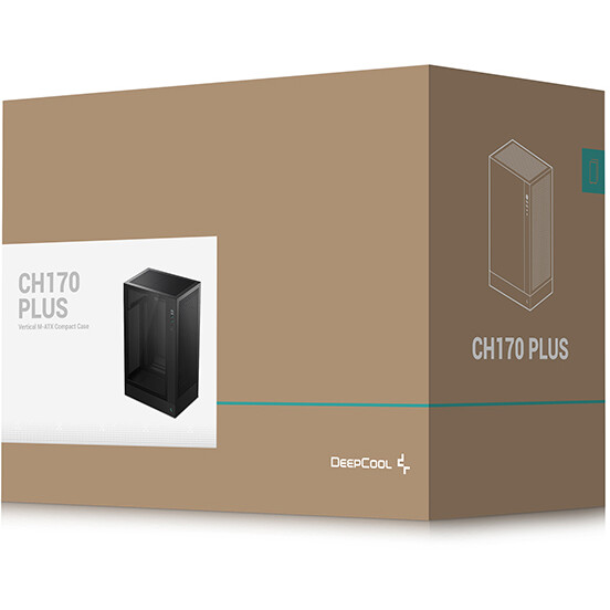 Корпус DeepCool CH170 Plus Black — изображение 3