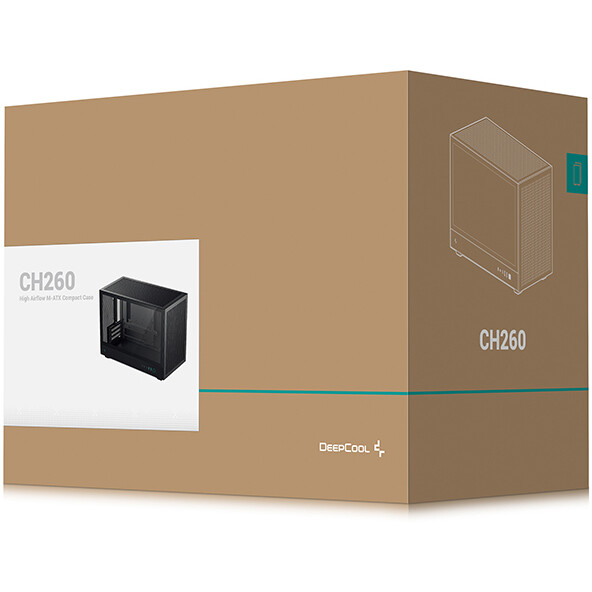 Корпус DeepCool CH260 Black — изображение 3