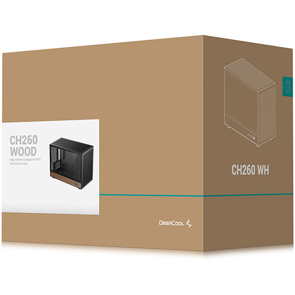 Корпус DeepCool CH260 Wood — изображение 3