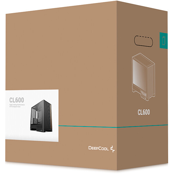 Корпус DeepCool CL600 Black — изображение 2