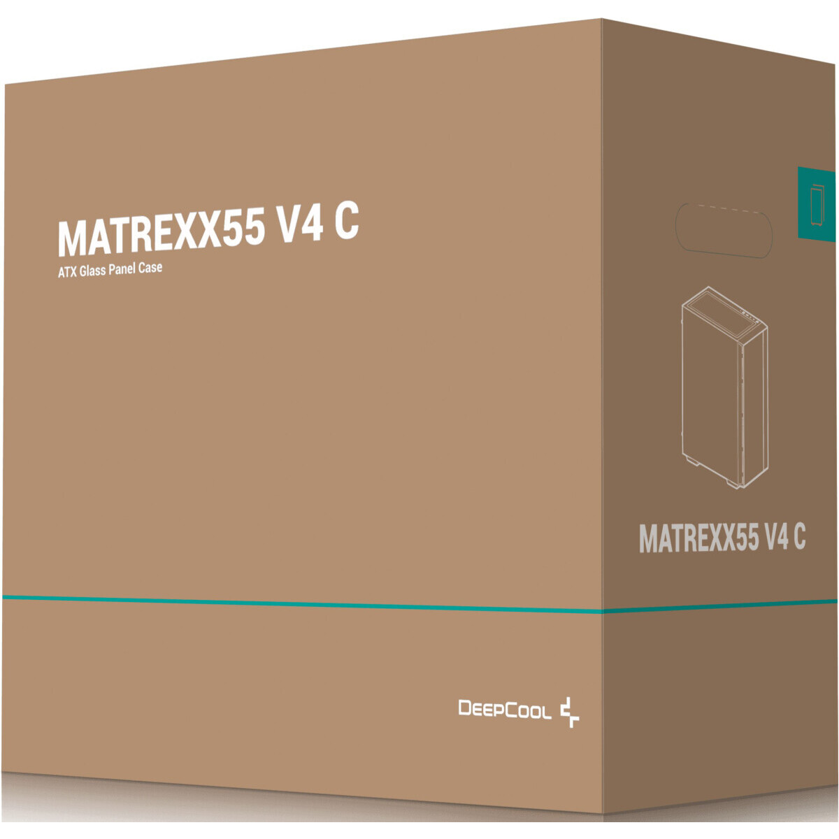 Корпус DeepCool MATREXX 55 V4 C Black — изображение 3