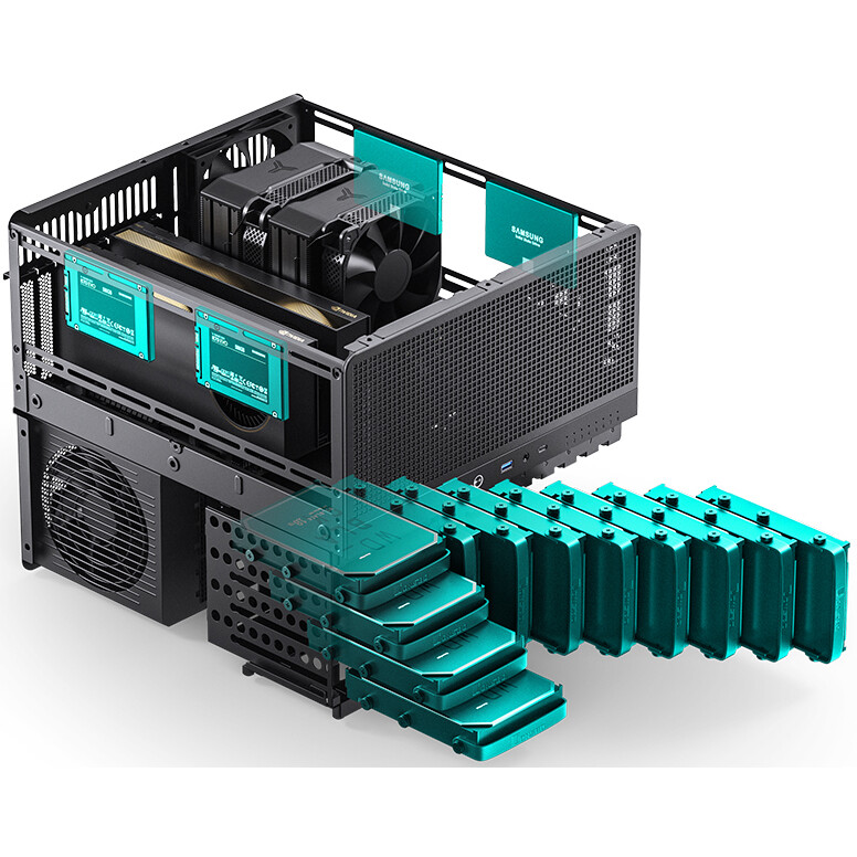 Корпус eATX JONSBO N5 Black — изображение 8