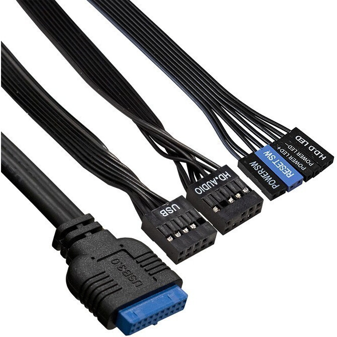 Корпус ExeGate AA-442U2 350W Black — изображение 3
