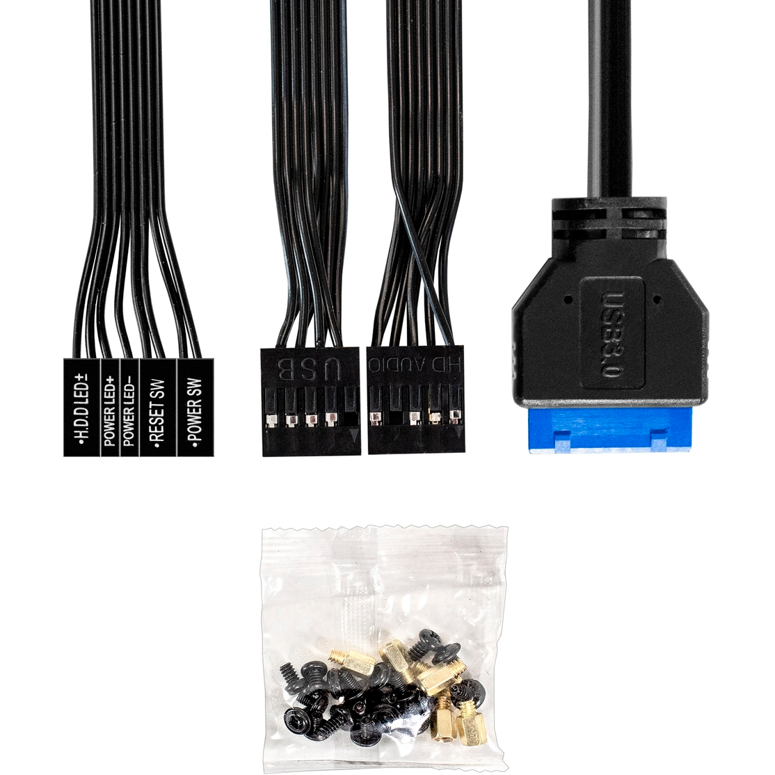 Корпус ExeGate BAA-403U2-UNS500 500W Black — изображение 4