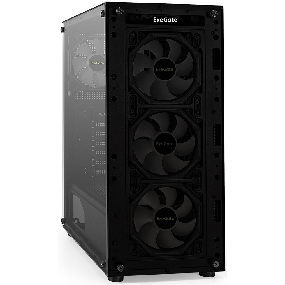 Корпус ExeGate i3 BASE 600W Black — изображение 2