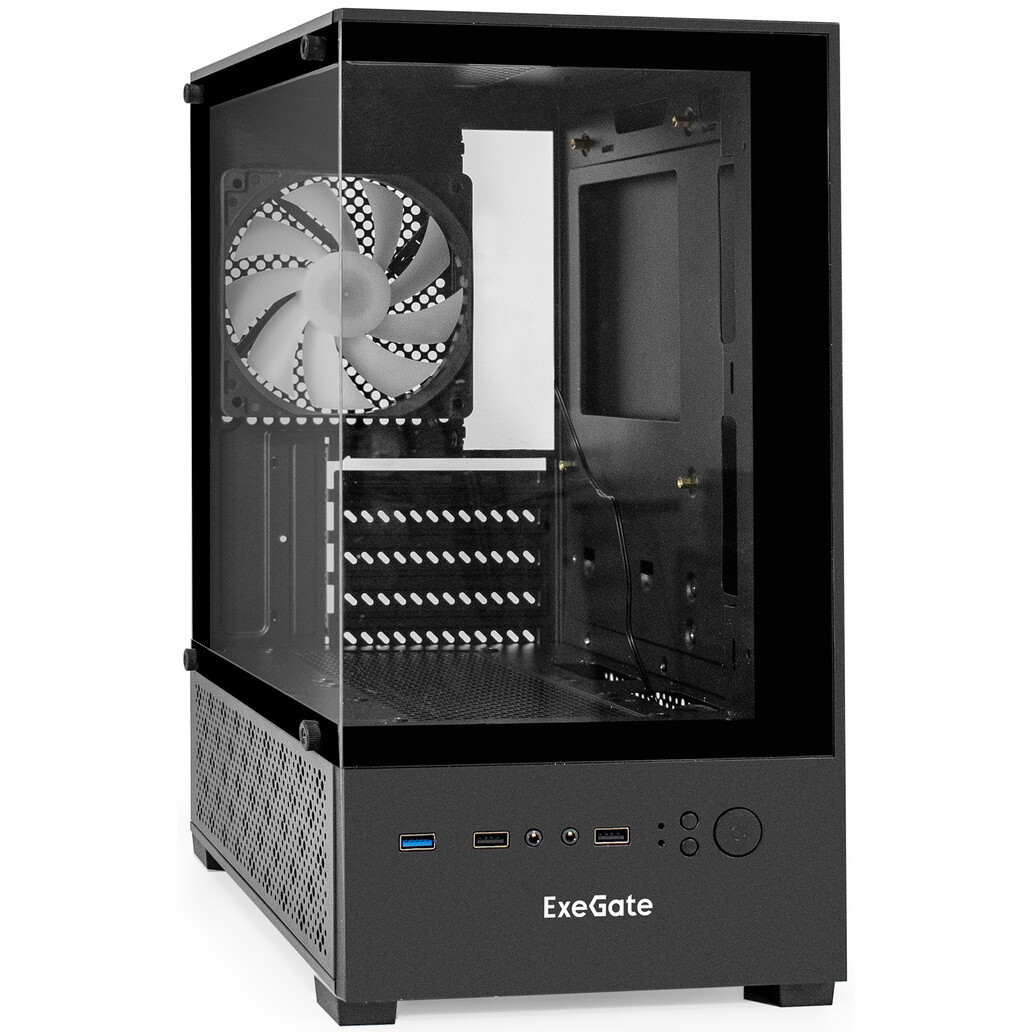Корпус ExeGate i3 SEA 500W Black — изображение 2