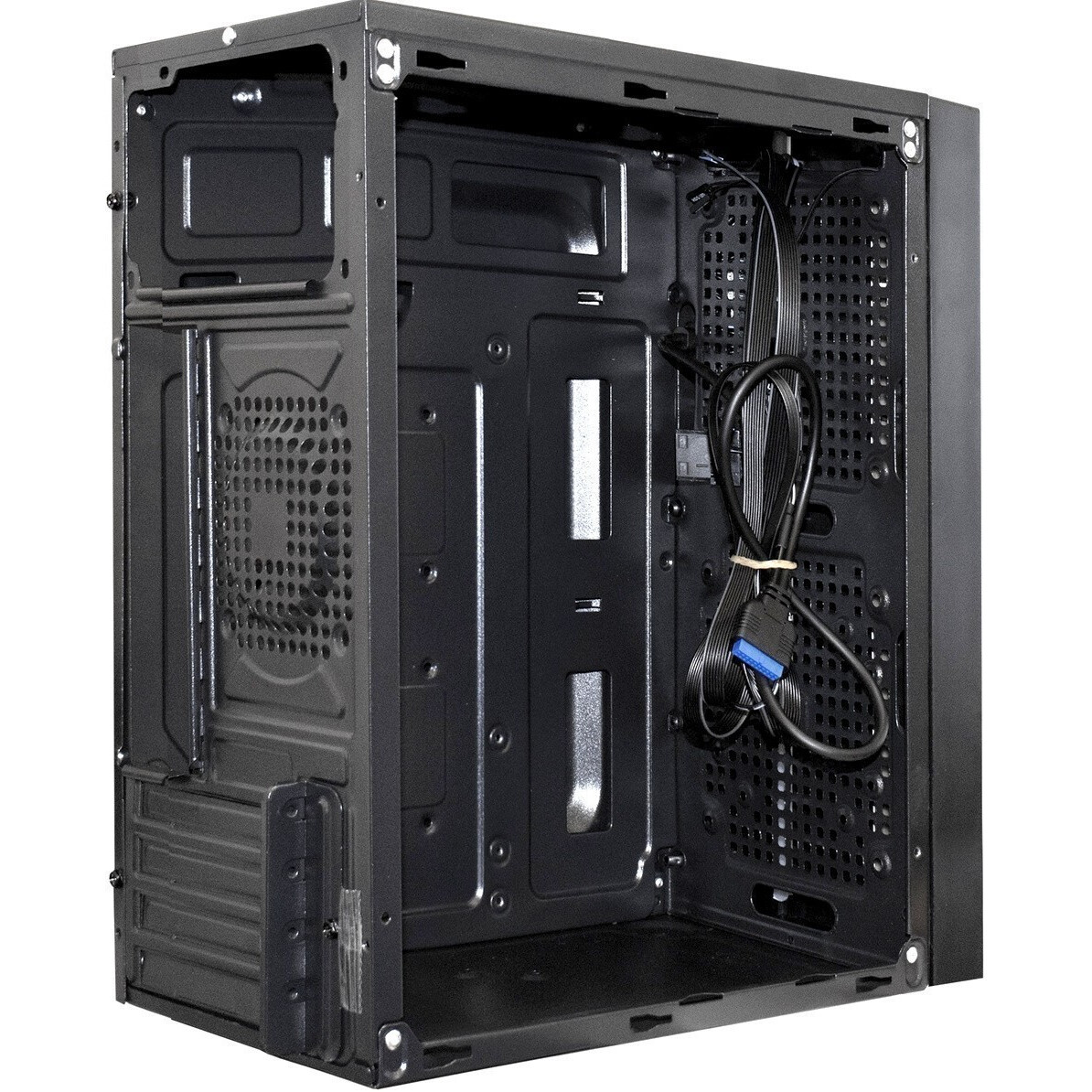 Корпус ExeGate mEVO-9302 600W Black — изображение 2