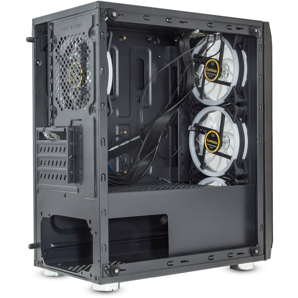 Корпус ExeGate Mistery R3 500W Black — изображение 2