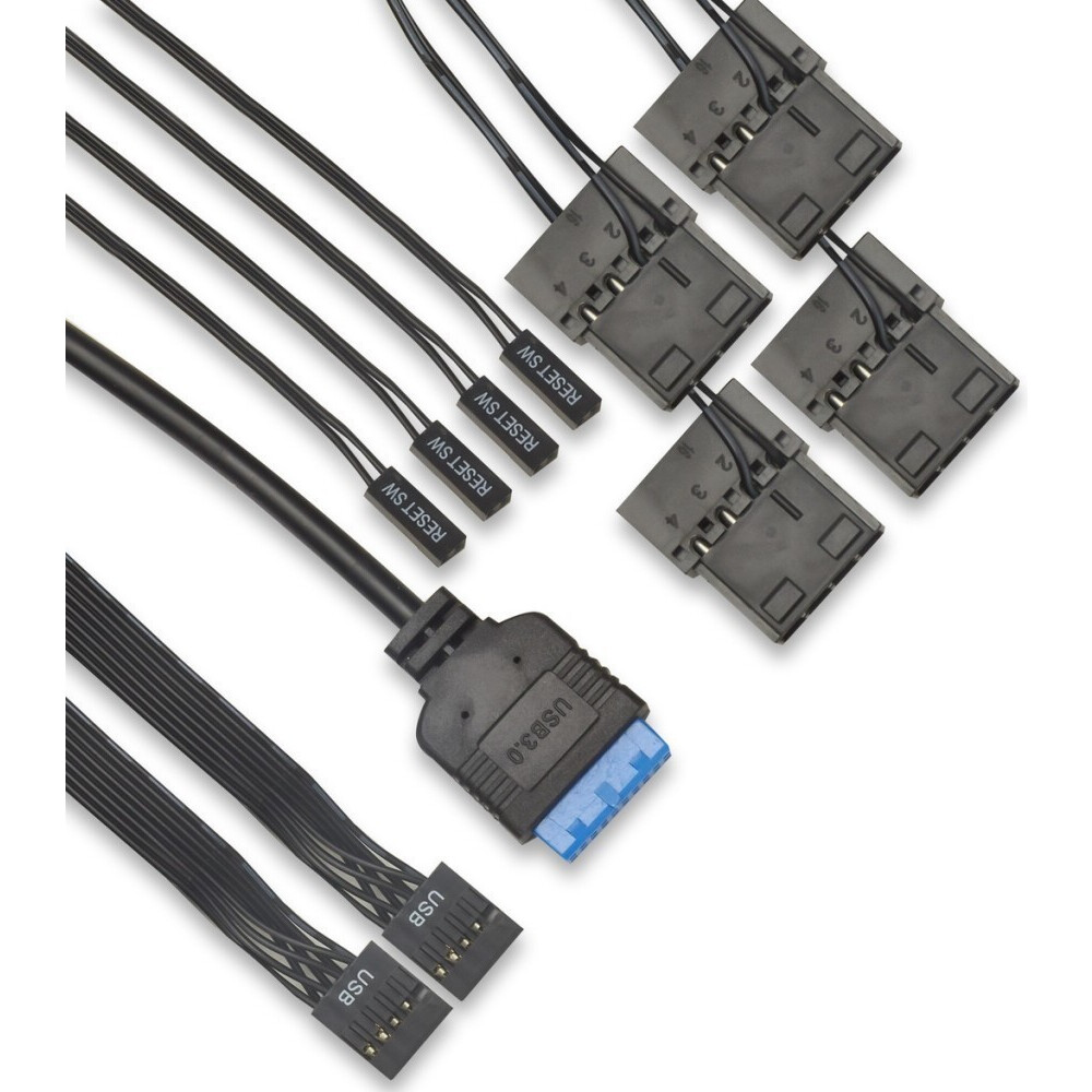 Корпус ExeGate Mistery R3 500W Black — изображение 6