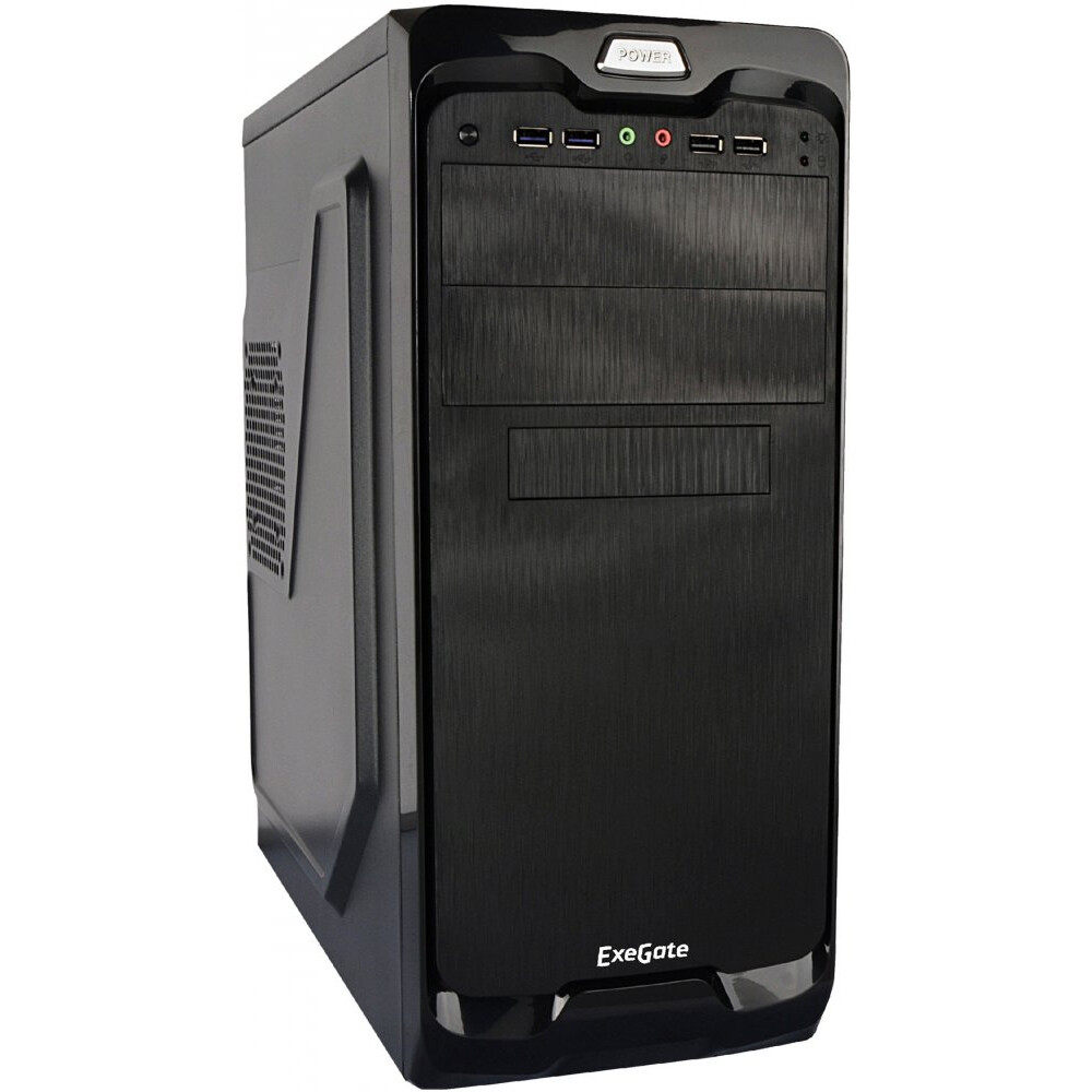 Корпус ExeGate UN-604 400W Black