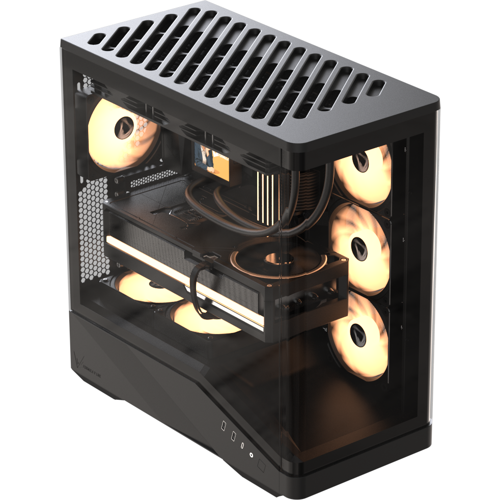 Корпус Formula Crystal U9 PA Black — изображение 2