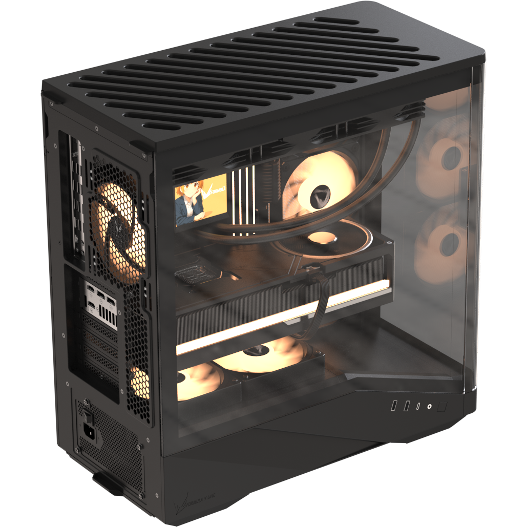 Корпус Formula Crystal U9 PA Black — изображение 5