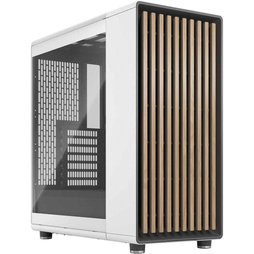 Корпус Fractal Design North Chalk White TG Clear