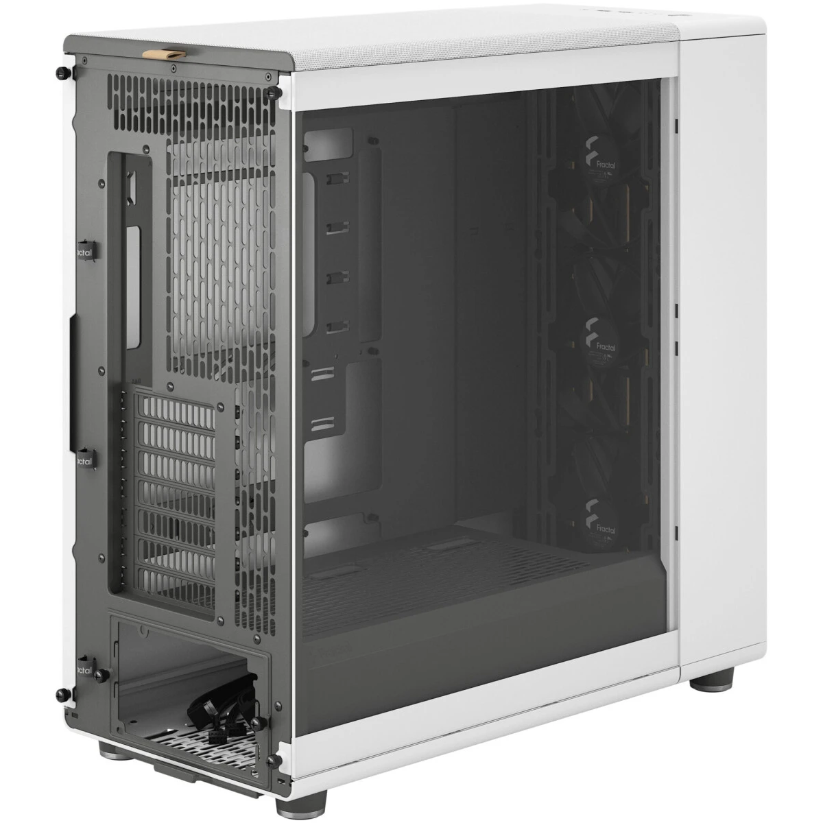 Корпус Fractal Design North XL RC Chalk White TG Clear — изображение 5