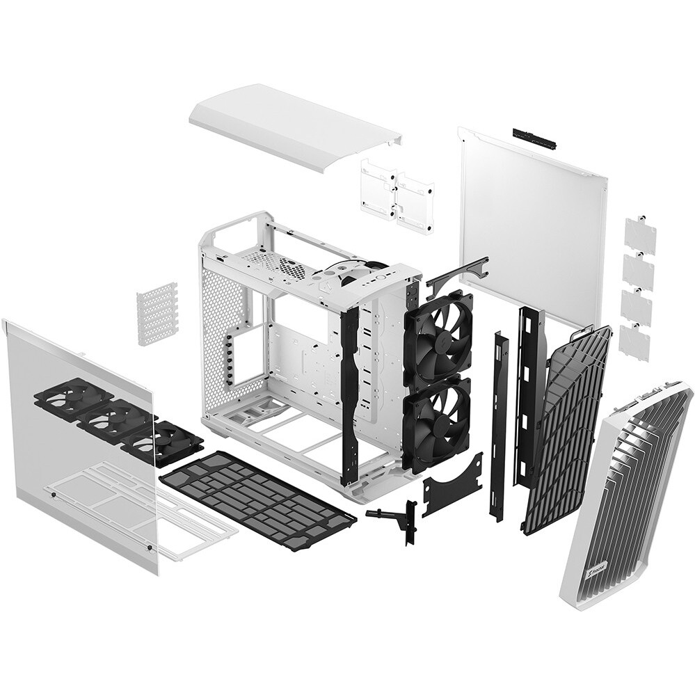 Корпус Fractal Design Torrent White TG Clear Tint — изображение 4
