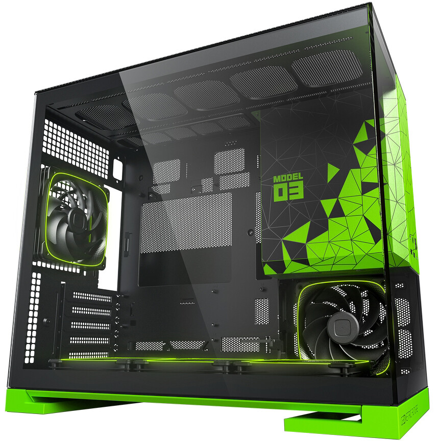 Корпус Geometric Future Model 3 ARGB Green — изображение 3