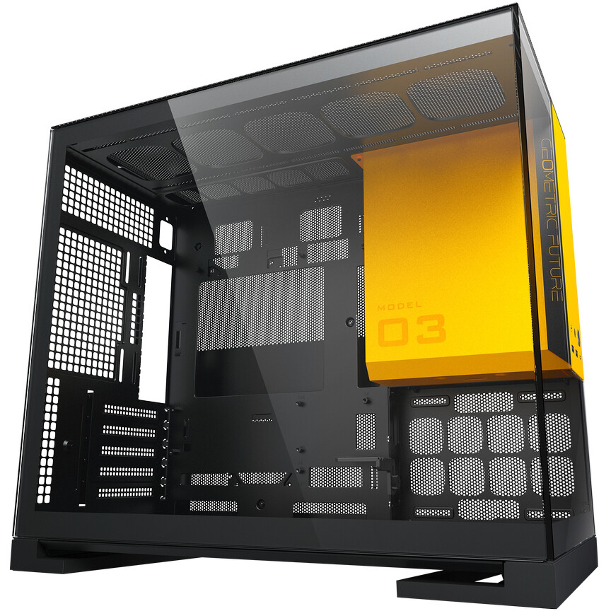 Корпус Geometric Future Model 3 Black/Yellow — изображение 2