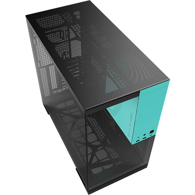 Корпус Geometric Future Model 5 Black/Blue — изображение 3