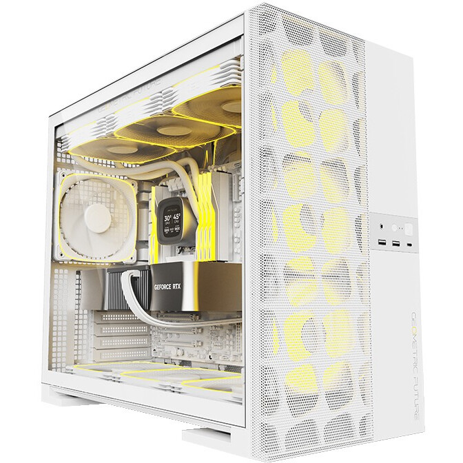 Корпус Geometric Future Model 5 Vent White — изображение 7