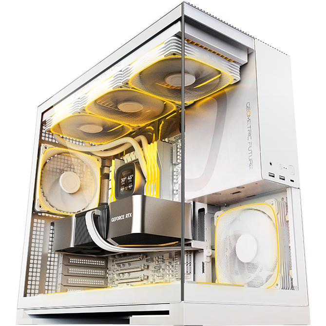 Корпус Geometric Future Model 5 White — изображение 7