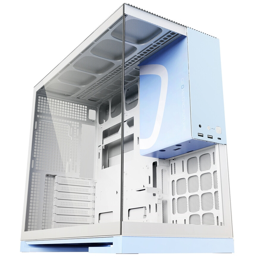 Корпус Geometric Future Model 5 White/Blue