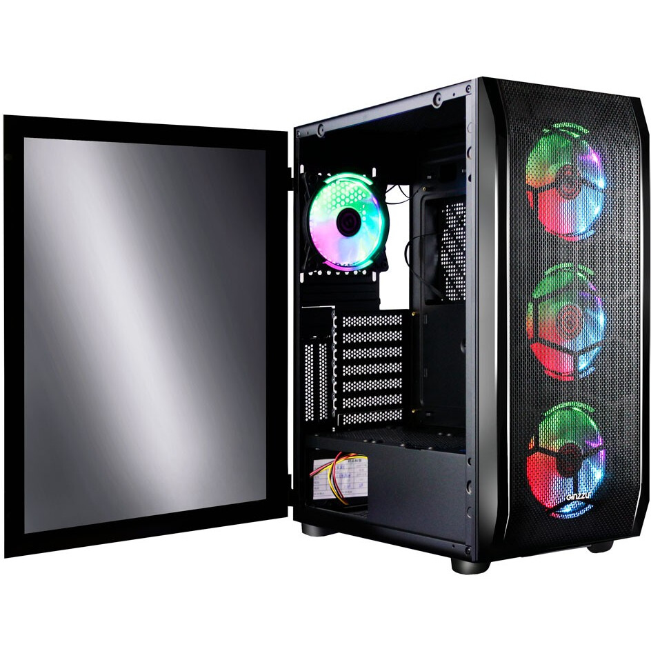 Корпус Ginzzu GL300 Black — изображение 4