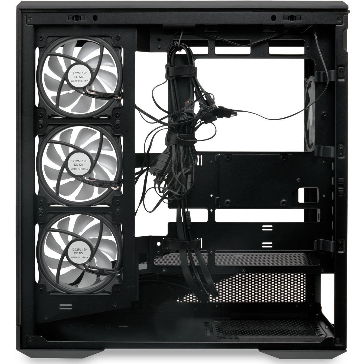 Корпус HSPD F711-TGBK-ARGB Black — изображение 6